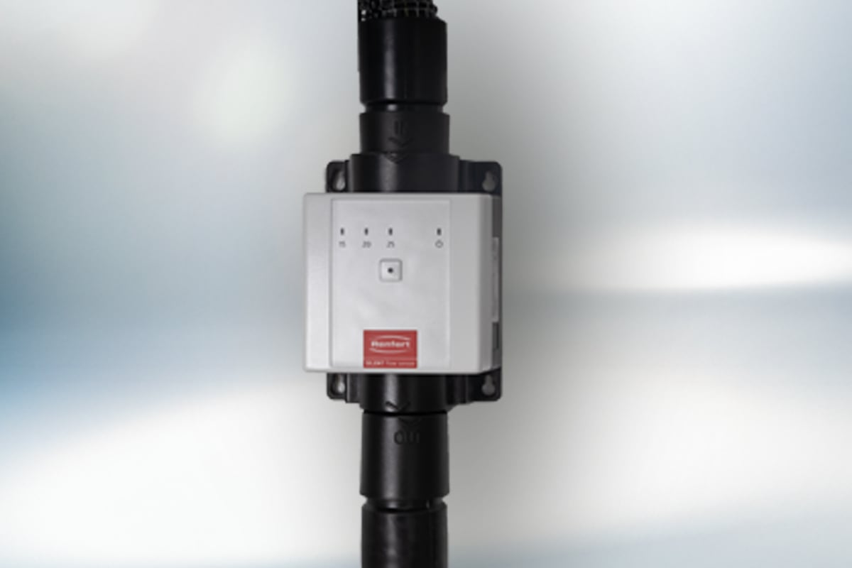 Flowsensor mit Hintergrund Flowsensor mit Hintergrund